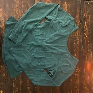 Green Gap Fit workout top size S